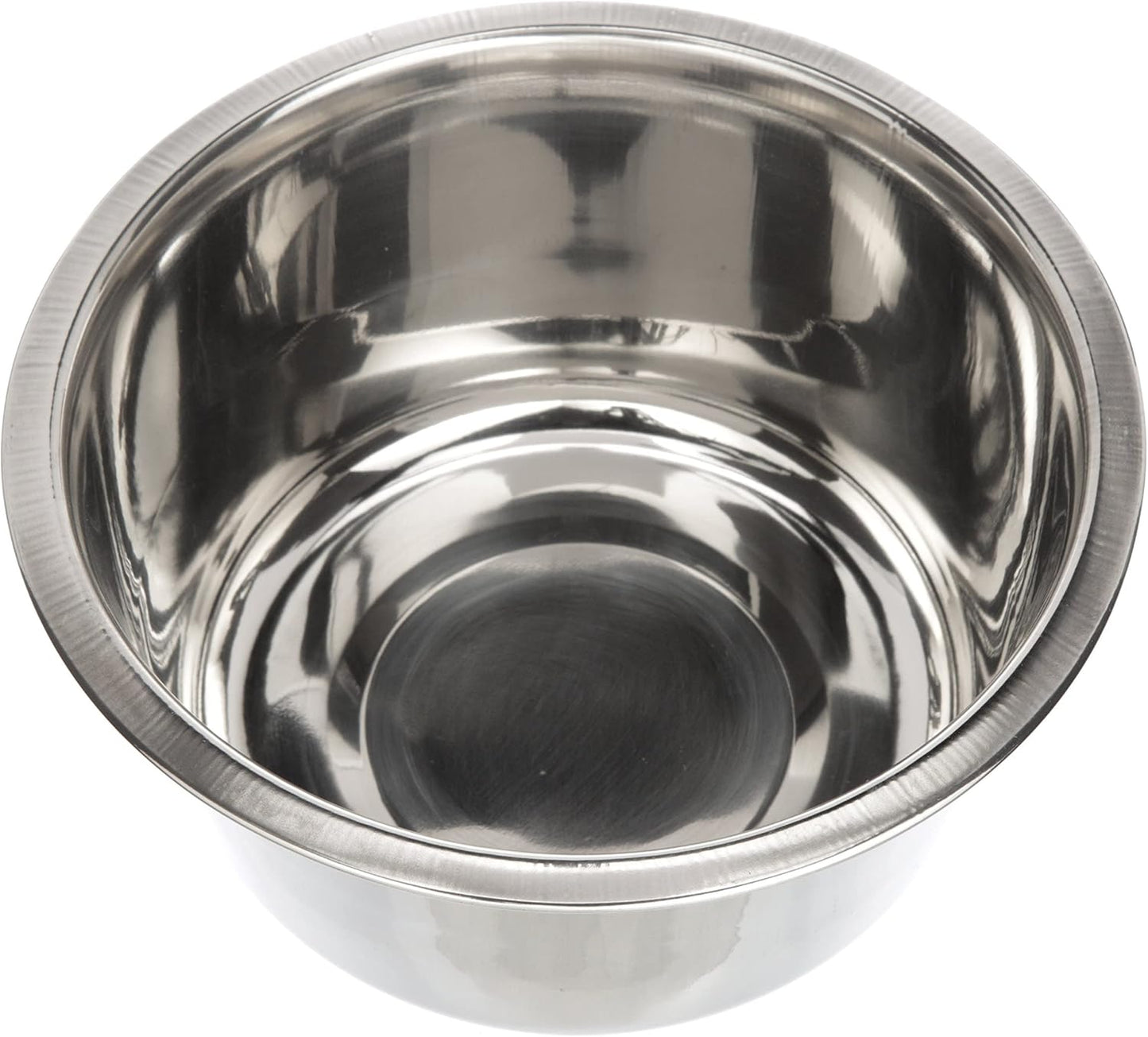 Stainless Steel 5-Cup (40 Oz.) Dog Bowl - Replacement Bowl for Medium Deluxe Neater Feeder, Dishwasher Safe Metal Dish for Food and Water