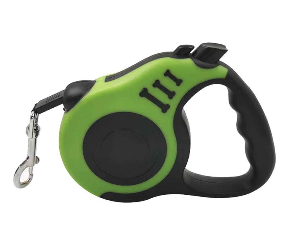 16.5FT Automatic Retractable Dog Leash with Pet Collar - Hands-Free Walking Solution, Free Shipping within the US