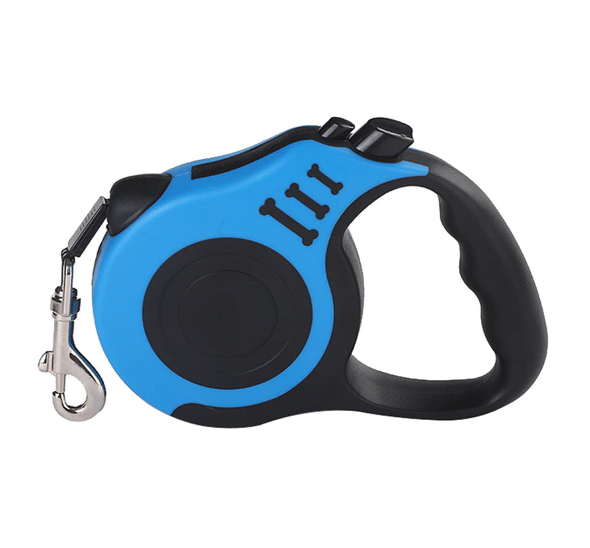 16.5FT Automatic Retractable Dog Leash with Pet Collar - Hands-Free Walking Solution, Free Shipping within the US
