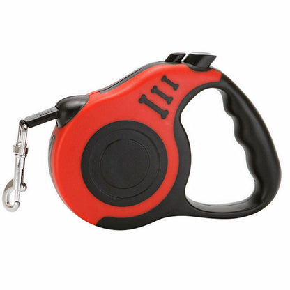 16.5FT Automatic Retractable Dog Leash with Pet Collar - Hands-Free Walking Solution, Free Shipping within the US
