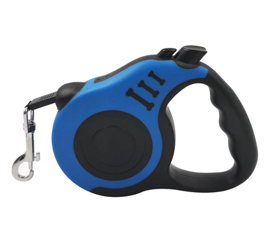 16.5FT Automatic Retractable Dog Leash with Pet Collar - Hands-Free Walking Solution, Free Shipping within the US