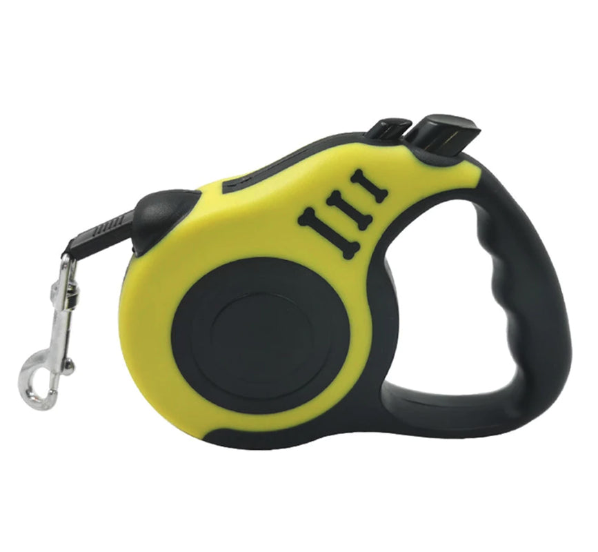 16.5FT Automatic Retractable Dog Leash with Pet Collar - Hands-Free Walking Solution, Free Shipping within the US