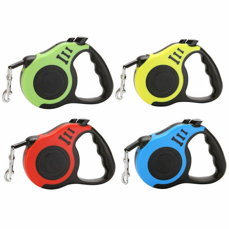 16.5FT Automatic Retractable Dog Leash with Pet Collar - Hands-Free Walking Solution, Free Shipping within the US
