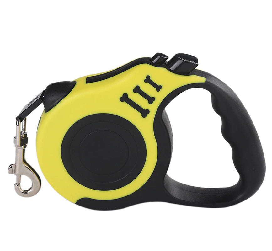 16.5FT Automatic Retractable Dog Leash with Pet Collar - Hands-Free Walking Solution, Free Shipping within the US
