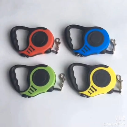 16.5FT Automatic Retractable Dog Leash with Pet Collar - Hands-Free Walking Solution, Free Shipping within the US