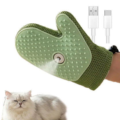 Transform Your Pet's Grooming Routine with the 3-in-1 Electric Cat and Dog Steam Brush Comb - Effortless Hair Removal, Massage, and Cleansing!
