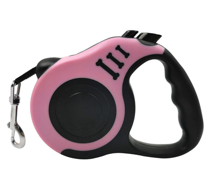16.5FT Automatic Retractable Dog Leash with Pet Collar - Hands-Free Walking Solution, Free Shipping within the US