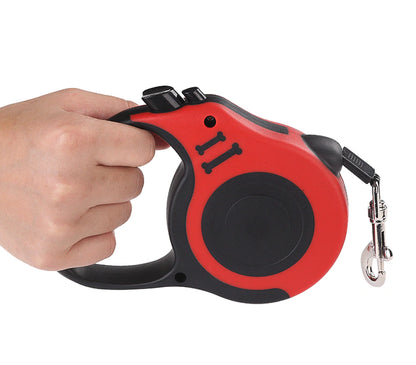 16.5FT Automatic Retractable Dog Leash with Pet Collar - Hands-Free Walking Solution, Free Shipping within the US